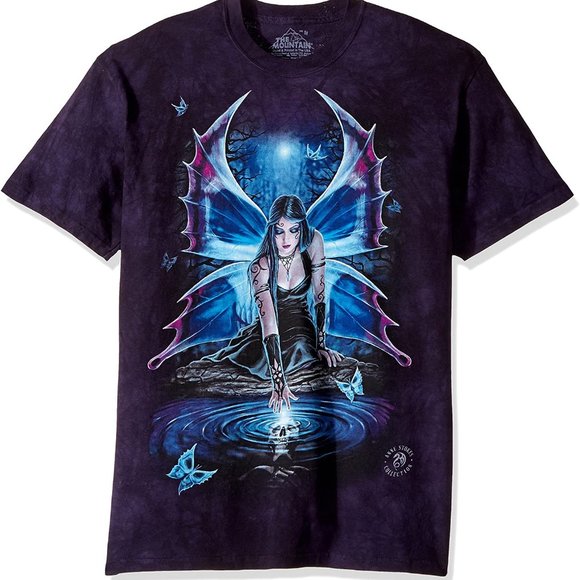 Fairy Immortal Flight Elf Butterfly Wings Magic Purple The Mountain Shirt S-2X - Picture 2 of 5